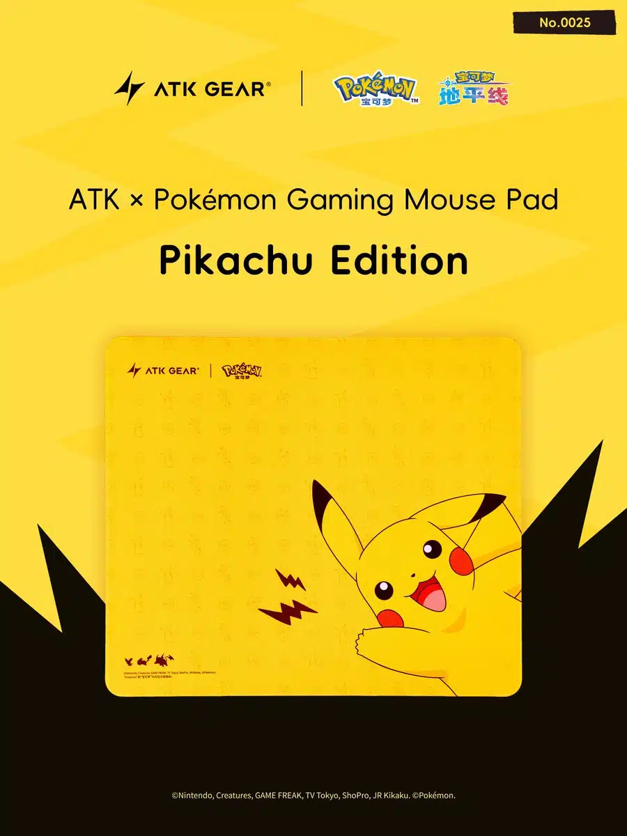 ATK × Pokémon Mousepad