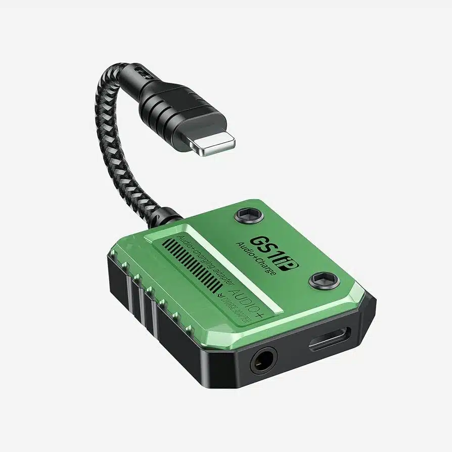 3.5 mm headset lightning charger